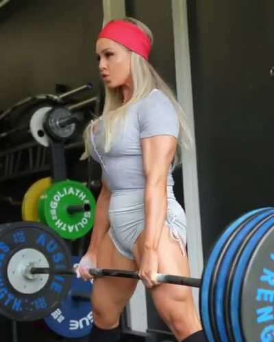 Смотрим как работают задействованные группы мышц