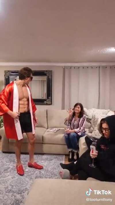 Fuck you! It's a family party!