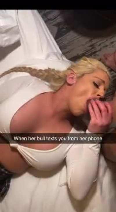When her bull texts you from her phone [Part 1]