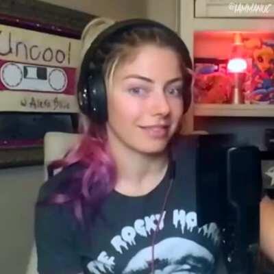 Alexa Bliss Funny Face