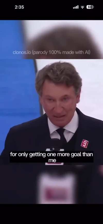 Wayne Gretzky woke up and chose violence