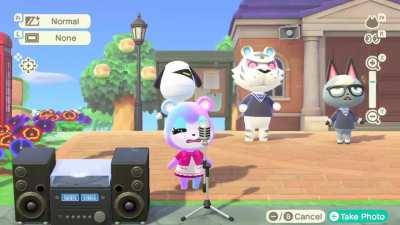 The boys were performing K.K. Disco, when Judy decided to sing along