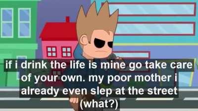 i think i found a made for kids fnf eddsoworld video that is not cringe (but he is in portuguese so i had to subtitle it)