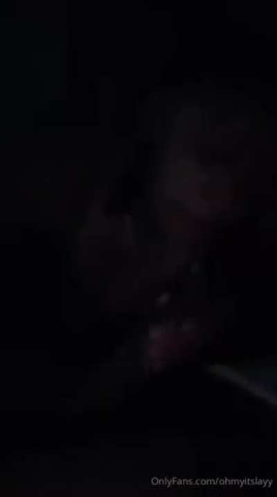 Sucking dick in the dark