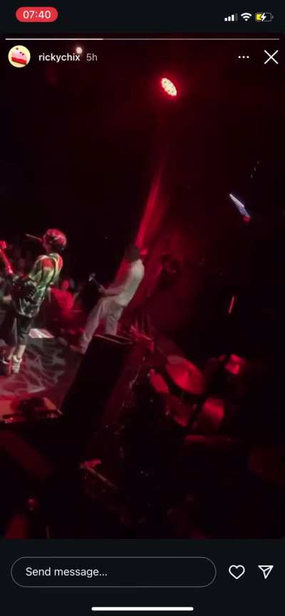 Is that Rick playing in the guitar?