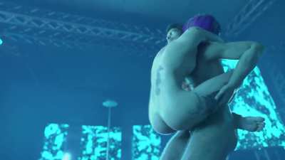 Judy Alvarez In a night club [Cyberpunk 2077] - @Fatcat17