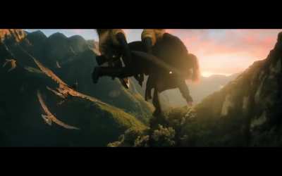 Lord of the rings boot intro