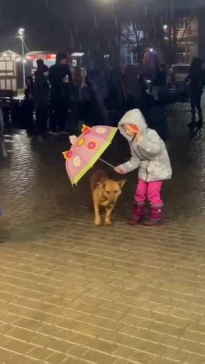 That's a kid that was raised right.