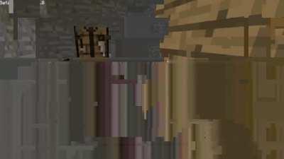 minecraft evolution in a single shot