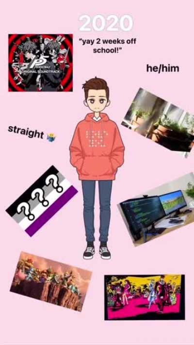 I did one of these trend things cause I thought they were cute lol