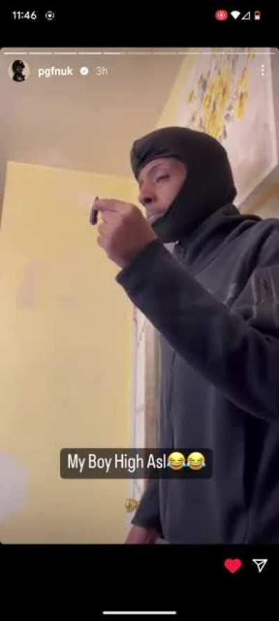 Dude is literally gone