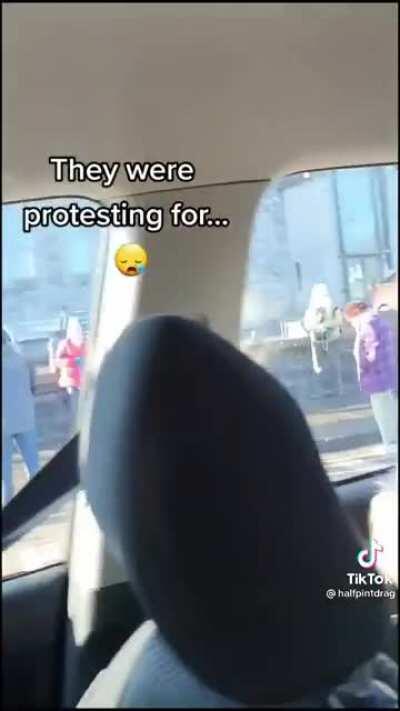 Mass Protest in Galway