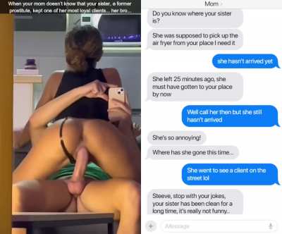 My sister kept one of her most loyal clients...