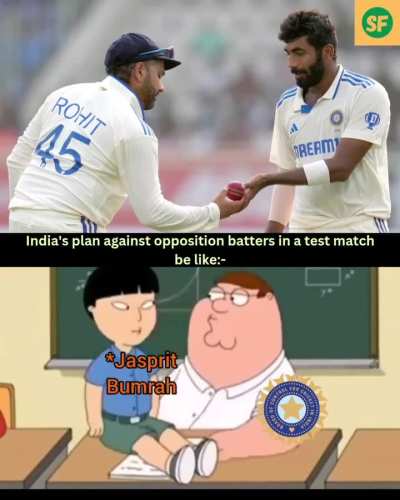 I am only believe on Jassi bhai because gamechanger player he is only one guy he's Jassi Bumrah 