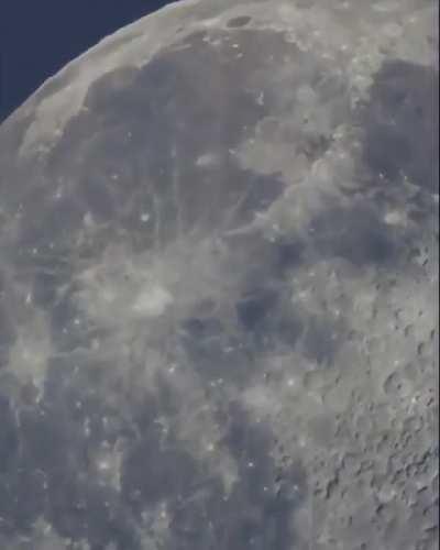 Zooming In On The Moon