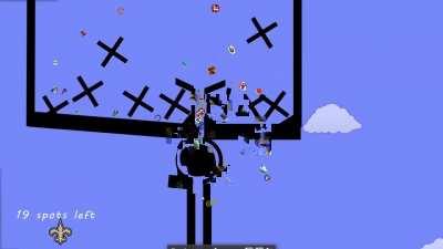 [OC] NFL Marble Race, the first 12 eliminations!