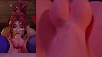 Crystal Maiden x Lina ( anon )