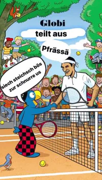 Jede kennt Globi, aber Globi kennt nüt