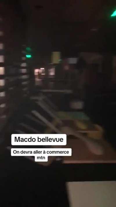 A store in my franchise got destroyed yesterday