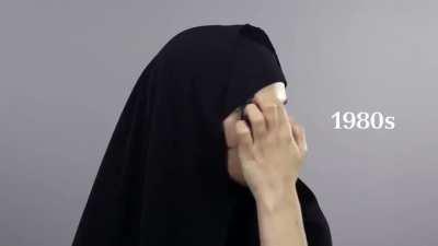 100 years of Iranian beauty standards (courtesy of the YouTube channel named 'cut')