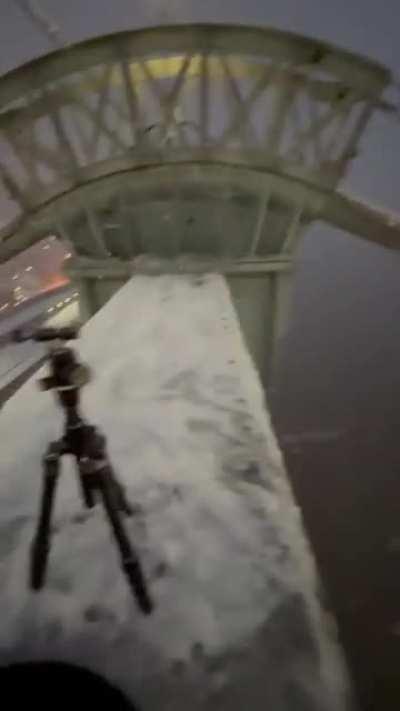 imagine trying to get down