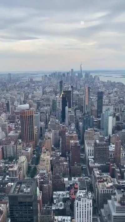 City views from the top of One Vanderbilt