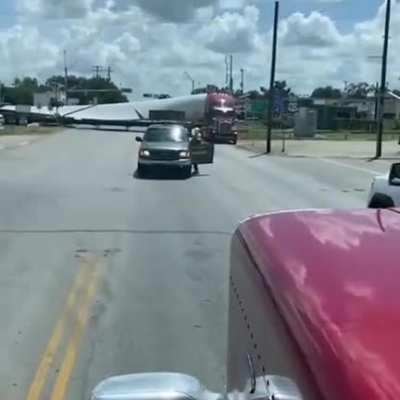 The train vs the blade + truck