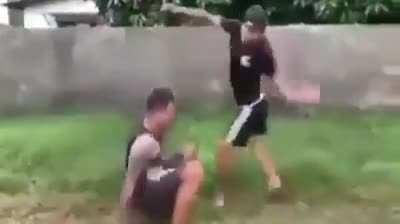 Typical Eddy Mirror Match Sparring Session