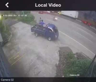 One of the dudes riding in the back was killed as a result