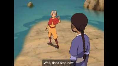 ive been rewatching avatar the last airbender and my mind has been poisoned by this stupid ass phrase