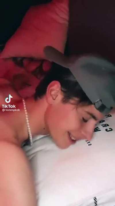 caption: #pov You are my annoying step sister that wakes me up at 6am