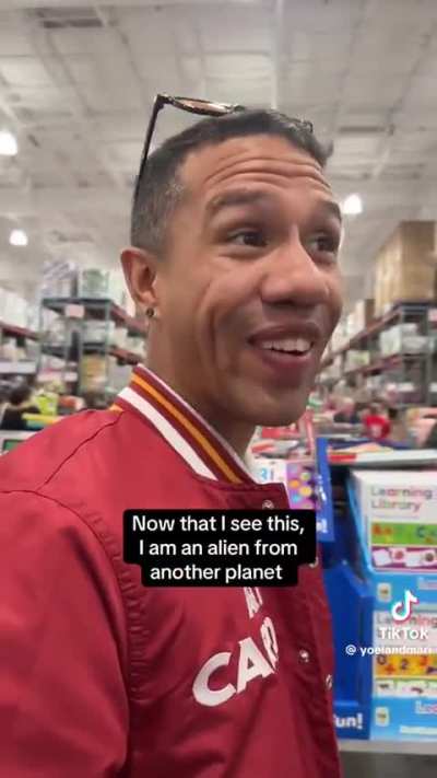 A Cuban reacts to seeing Costco for the first time