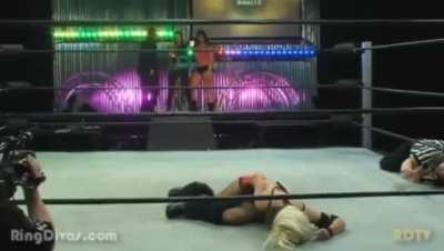 Even post match, Suicide couldn't get a break