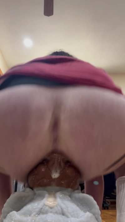 Just another big boy riding a big dragon.