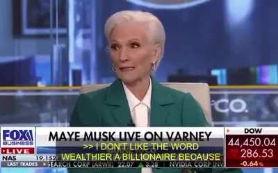 Elon Musk’s mom says it’s degrading to call her son ‘wealthy’ and that she would prefer he be referred to as the “genius of the world