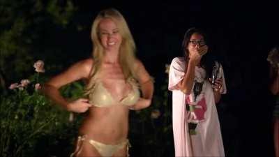 Mindy Robinson, Olivia Alexander, Tara Rice, and Emily Bedford showing their boobs on 