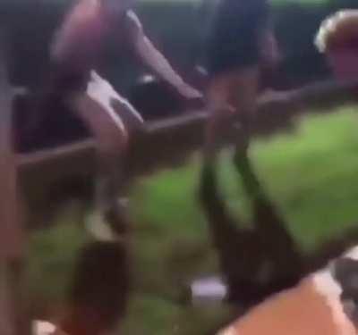 Fight leads to head-stomping