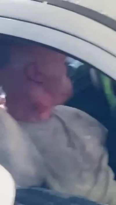 Dude crashes his vehicle into McDonalds while clearly high