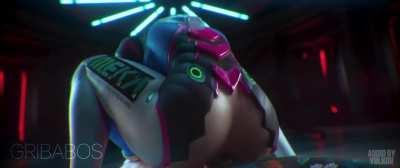 D.Va riding that cock (VolkorNSFW)