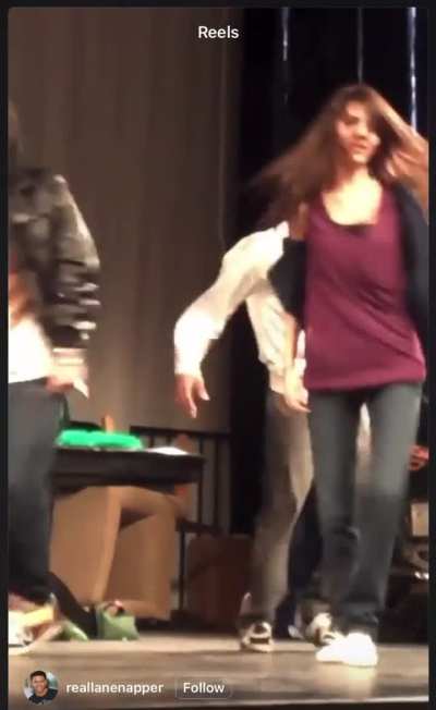 rehearsal footage of original make it shine performance