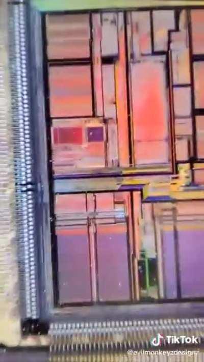 EasterEgg deep inside a computer chip