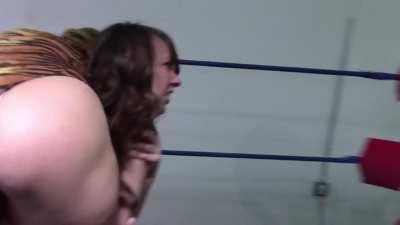 Allie Parker gives Shelly a little air trip