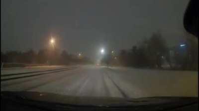 Accidentally went to the danger zone on my commute home.