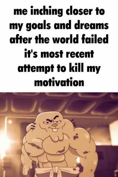 dont let the world win