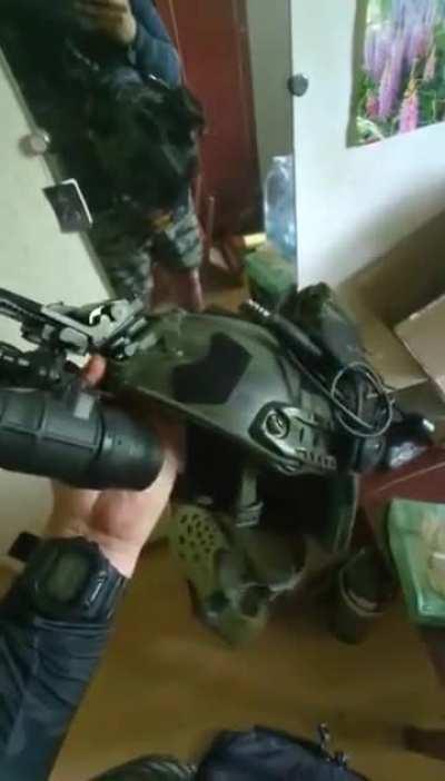 How excited does a Ukrainian combat medic get when he gets night vision Listen to hear (NSFW) This is Solo getting his. We were able to fund this thanks to your donations to Protect a Volunteer.