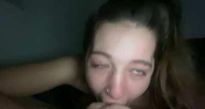 Throat job that makes u never wanna leave the bed