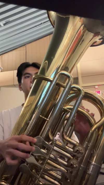 I tried bydlo on BBb tuba