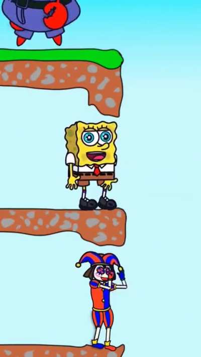 Bob esponja o odiador de pomni