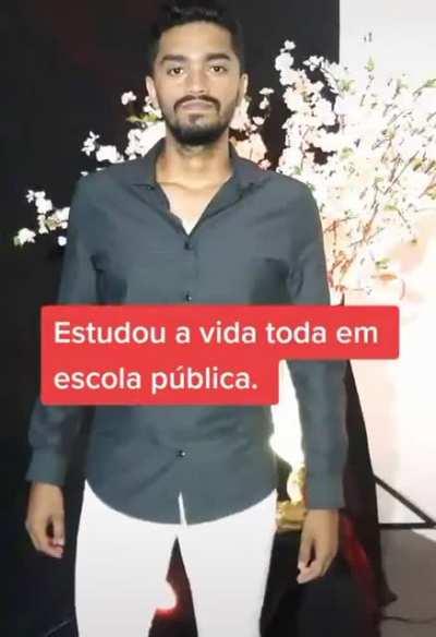 Se ele conseguiu você também consegue NÃO DESISTA!!!!