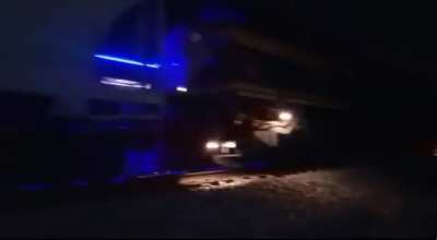 Nothing like driving 30 minutes to see the holiday train with the kids 